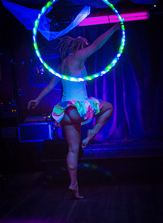 Sabrena Sunshine - Glow Burlesque - Hells Kitchen Lounge - Newark NJ - 2015