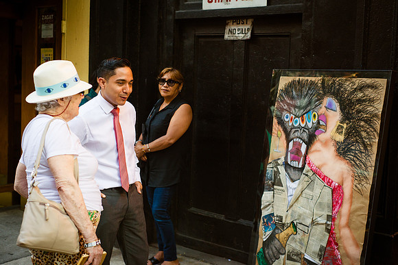 First Friday Pop Up Art Show & Music Showcase - Ward Nasse Gallery - SOHO NYC - Aug 2015
