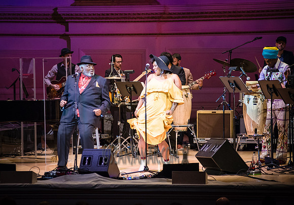 Taj & Deva Mahal - Tribute to Aretha Franklin - Carnegie Hall - NYC - 2017