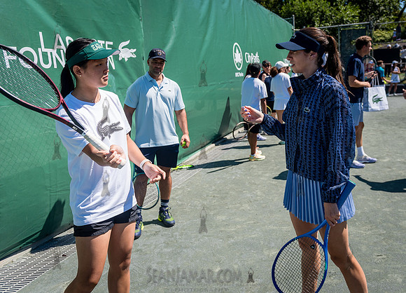 CPF Play - Lacoste Foundation Tennis Clinic - Central Park Tenni