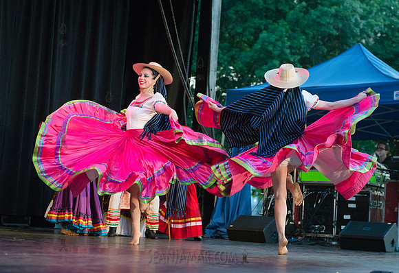 Calpulli Mexican Dance Company - Queensbridge Park - NYC - 2018