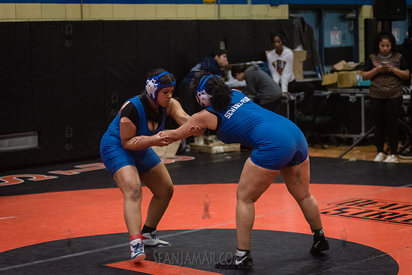PSAL Girls Individual Championships - Harry S Truman HS - NYC -