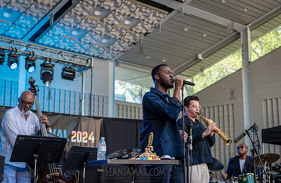 Tyreek Mcoole - CPF SummerStage CPJF - Carmen Lundy - Marcus Gar