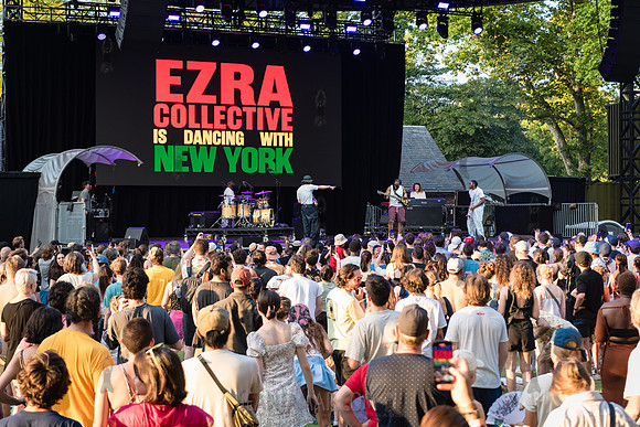 CPF SummerStage - Ezra Collective - Rumsey Playfield - NYC - 202