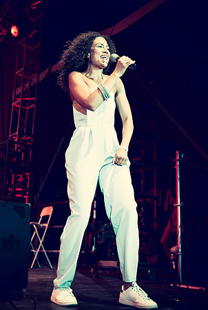 Amel Larrieux - Damrosch Park Bandshell Lincoln Center - NYC - 2014