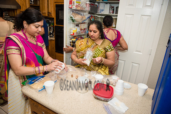 Khyaati and Joshua Ganesh Pooja - The Morar Home - Weatherford TX - 2017