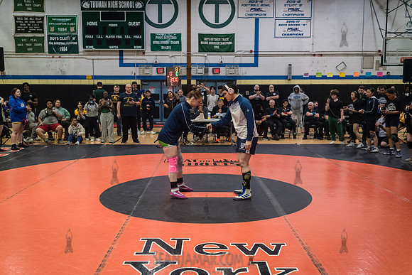 PSAL Girls Individual Championships - Harry S Truman HS - NYC -