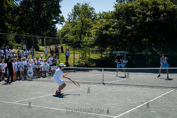 CPF Play - Lacoste Foundation Tennis Clinic - Central Park Tenni