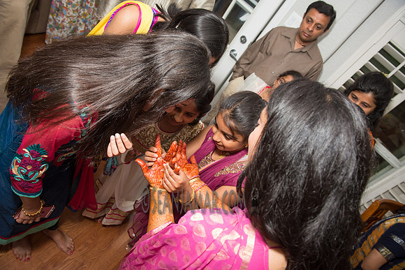 Khyaati and Joshua Ganesh Pooja - The Morar Home - Weatherford TX - 2017