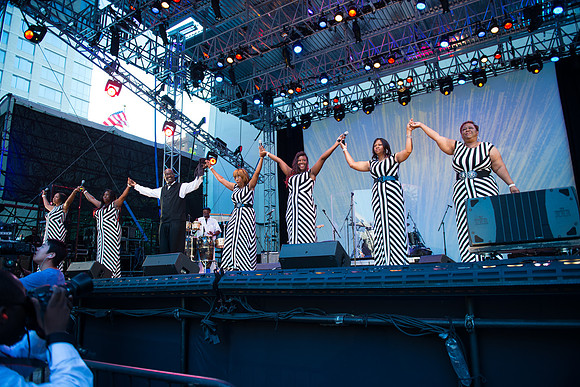 The Jones Family Singers - Damrosch Park Bandshell Lincoln Center - NYC - 2014