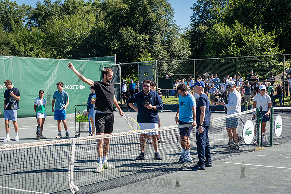 CPF Play - Lacoste Foundation Tennis Clinic - Central Park Tenni