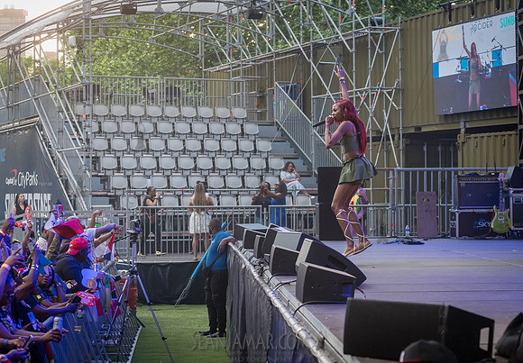Steph The Gyal Army - CPF SummerStage - Patrice Roberts - Rumsey