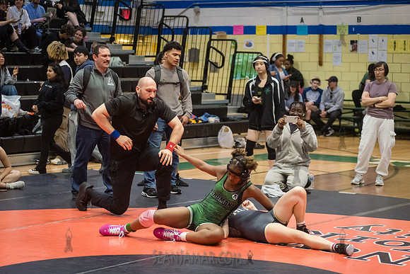 PSAL Girls Individual Championships - Harry S Truman HS - NYC -