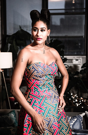 Jaquii - Simply Maam - Afrolux Shoot - Shells Loft - BK USA - 20