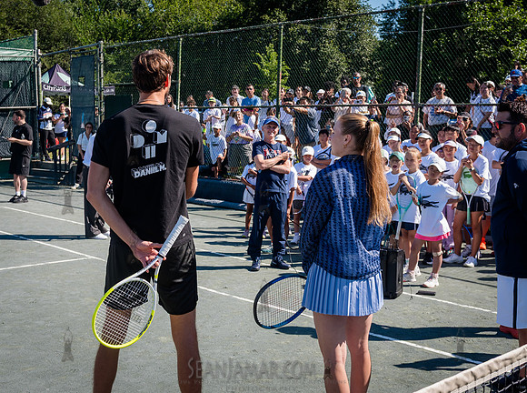 CPF Play - Lacoste Foundation Tennis Clinic - Central Park Tenni