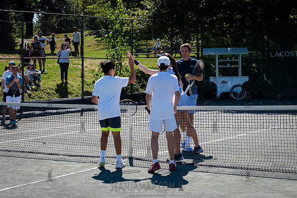 CPF Play - Lacoste Foundation Tennis Clinic - Central Park Tenni