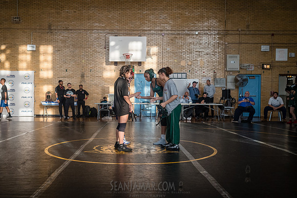 PSAL Girls Team Wrestling Championship - Grover Cleveland HS - N