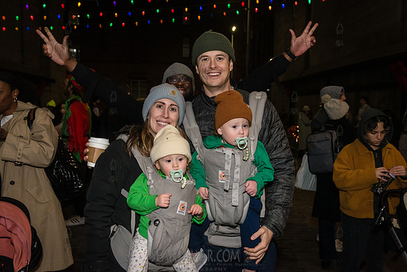 DID Christmas Tree Lighting - Dumbo Archway - NYC - 2024
