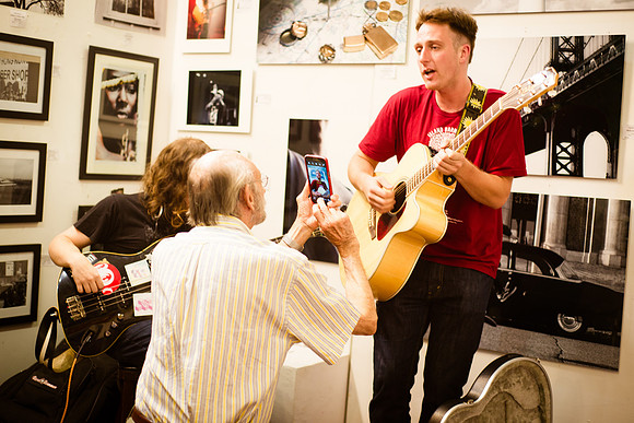 First Friday Pop Up Art Show & Music Showcase - Ward Nasse Gallery - SOHO NYC - Aug 2015