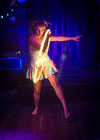 Sabrena Sunshine - Glow Burlesque - Hells Kitchen Lounge - Newark NJ - 2015