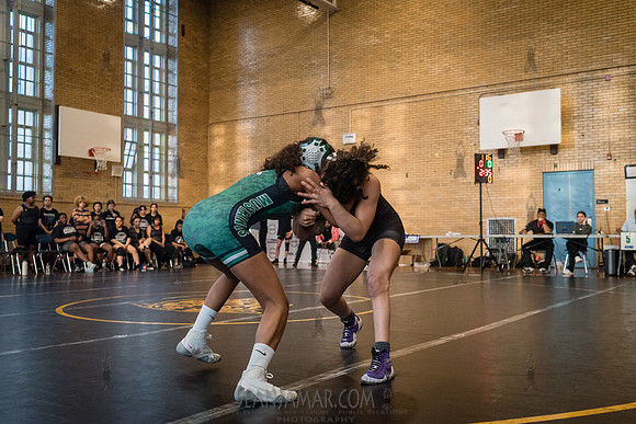 PSAL Girls Team Wrestling Championship - Grover Cleveland HS - N
