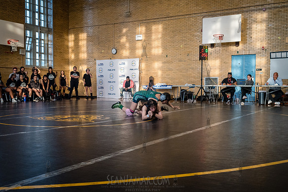 PSAL Girls Team Wrestling Championship - Grover Cleveland HS - N