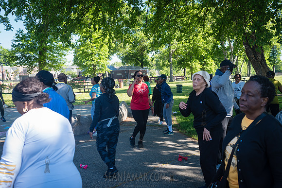 CPF Senior Walking - Springfield Park - NYC - 2024