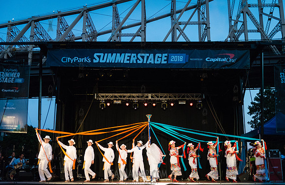 Calpulli Mexican Dance Company - Queensbridge Park - NYC - 2018