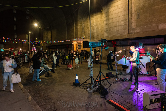 DID Christmas Tree Lighting - Dumbo Archway - NYC - 2024