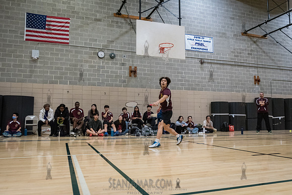 PSAL Boys Badminton Championship - Edward R Murrow HS - NYC - 20
