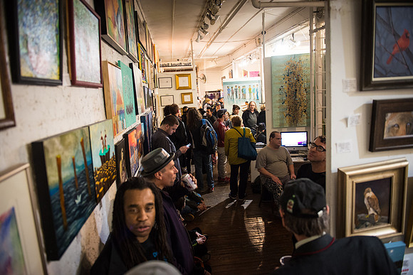 First Friday Pop Up Art Show & Music Showcase - Ward Nasse Gallery - SOHO NYC - May 2015