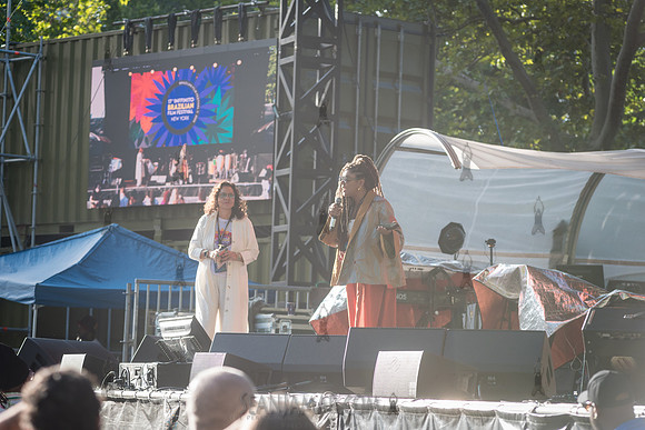 CPF SummerStage - Alcione + Larissa Luz - Rumsey Playfield - NYC