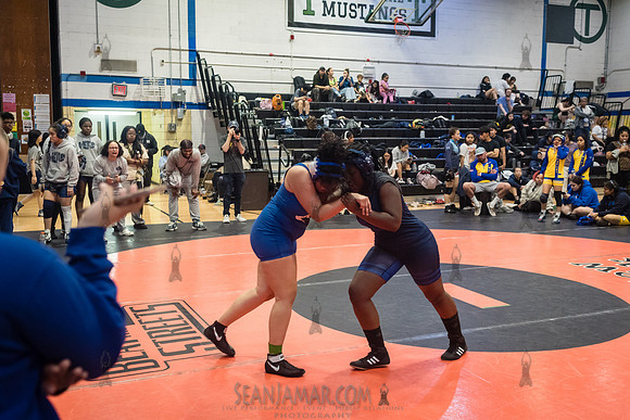 PSAL Girls Individual Championships - Harry S Truman HS - NYC -