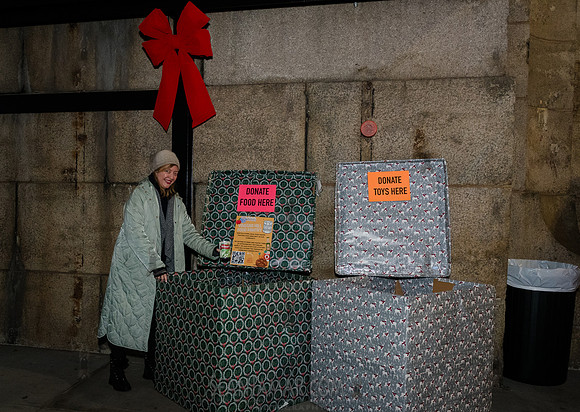 DID Christmas Tree Lighting - Dumbo Archway - NYC - 2024
