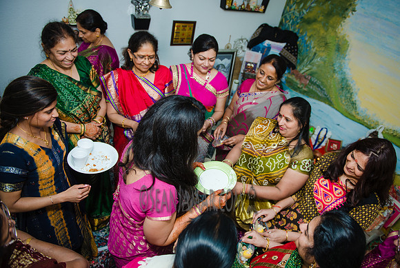 Khyaati and Joshua Ganesh Pooja - The Morar Home - Weatherford TX - 2017