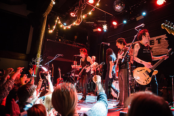 Jesse Malin & Band w/ Joan Jett - Velvet Elk Records Holiday Show - Bowery Ballroom - NYC - 2016