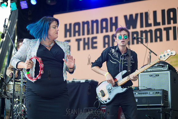 Hannah Williams & The Affirmations - Rumsey Playfield Central Park - NYC - 2018