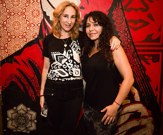 Hedy Berelson & Fiona Bloom - BRC 30th Anniversary Kick Off Party - The Bell House - Brooklyn - 2015