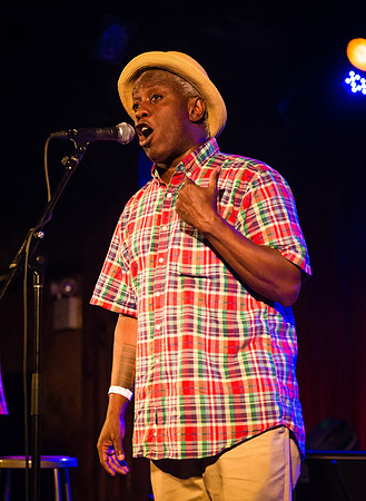 Living Colour's Vernon Reid & Corey Glover - BRC 30th Anniversary Kick Off Party - The Bell House - Brooklyn - 2015