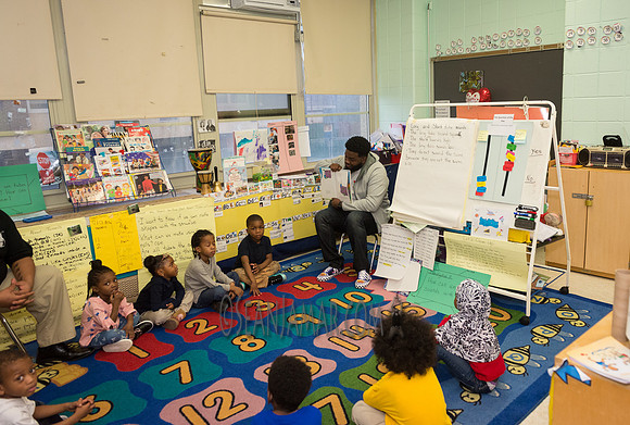 Read Across America - Camden St School - Newark NJ - 2018