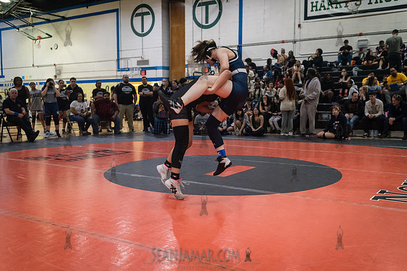 PSAL Girls Individual Championships - Harry S Truman HS - NYC -