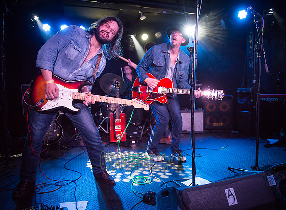 Hollis Brown - 3 Shots Album Release - The Studio at Webster Hall - NYC - 2015