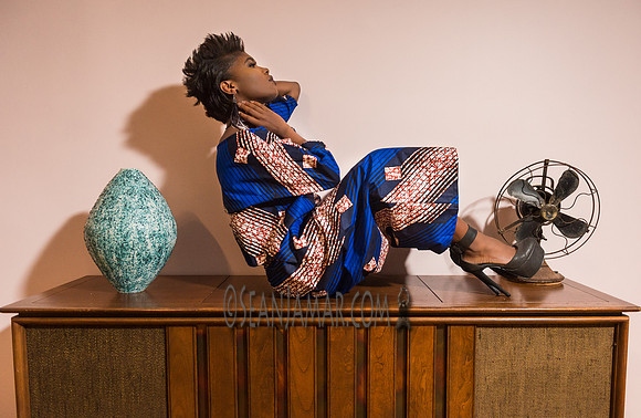 Veronica Pierrlus - Simply Maam - Afrolux Shoot - Shells Loft - BK USA - 2017