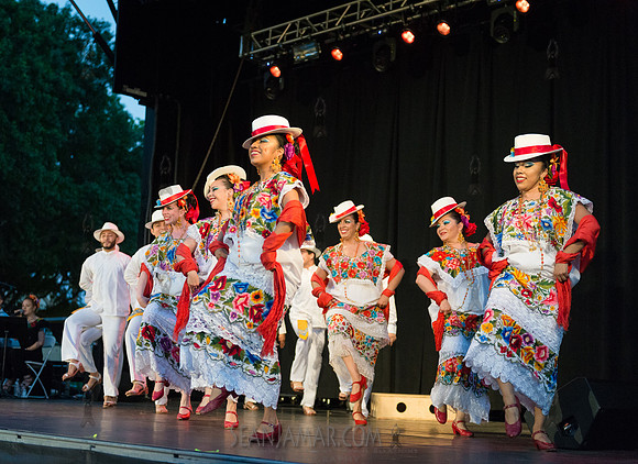 Calpulli Mexican Dance Company - Queensbridge Park - NYC - 2018