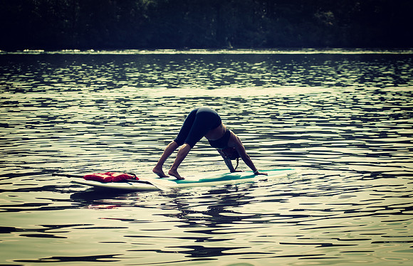 Lisa Freys SUP Yoga - Greenwood Lake - Hewitt NJ - 2014