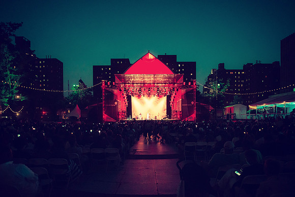 Amel Larrieux - Damrosch Park Bandshell Lincoln Center - NYC - 2014
