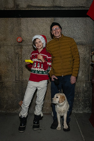 DID Christmas Tree Lighting - Dumbo Archway - NYC - 2024