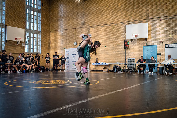 PSAL Girls Team Wrestling Championship - Grover Cleveland HS - N