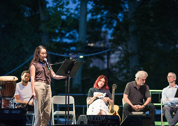 Hong Chau - Voices of A People’s History - Rumsey Playfield Central Park - NYC - 2018