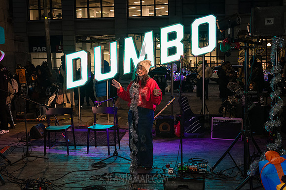 DID Christmas Tree Lighting - Dumbo Archway - NYC - 2024